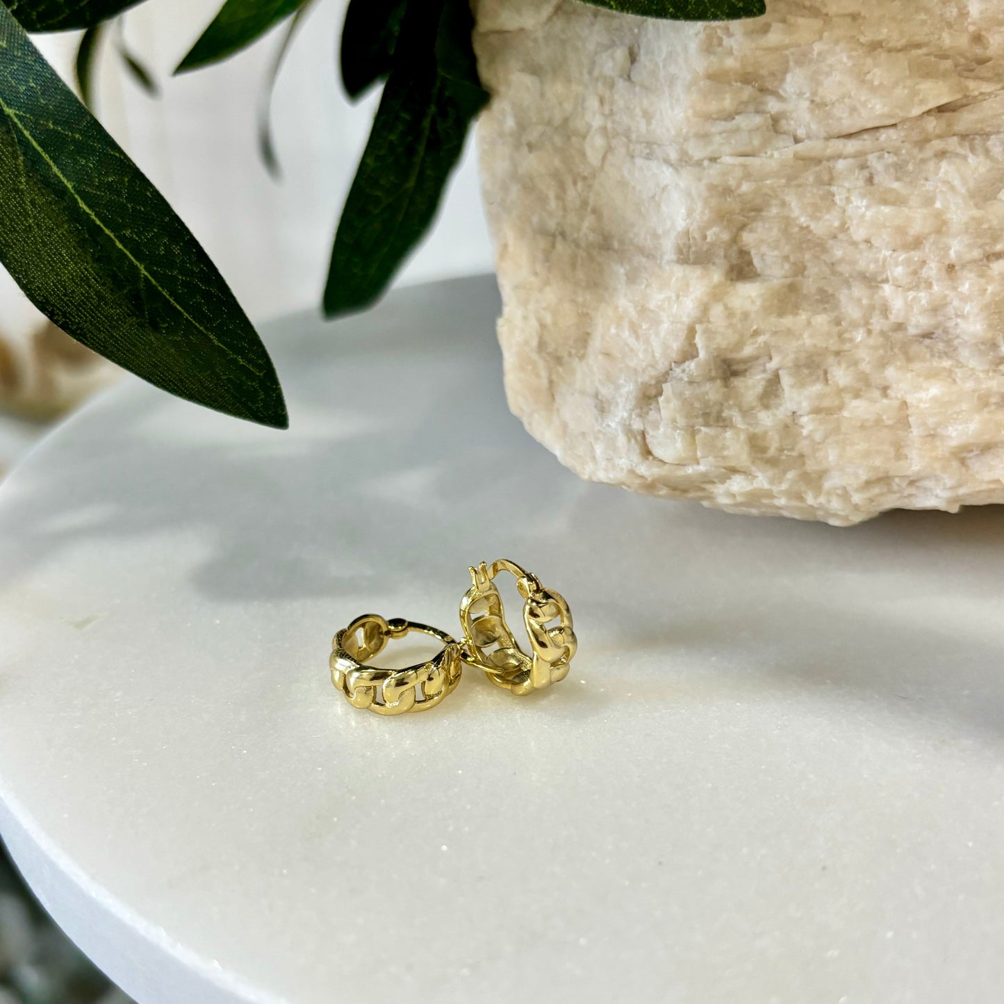 Adeline Huggies Gold Vermeil