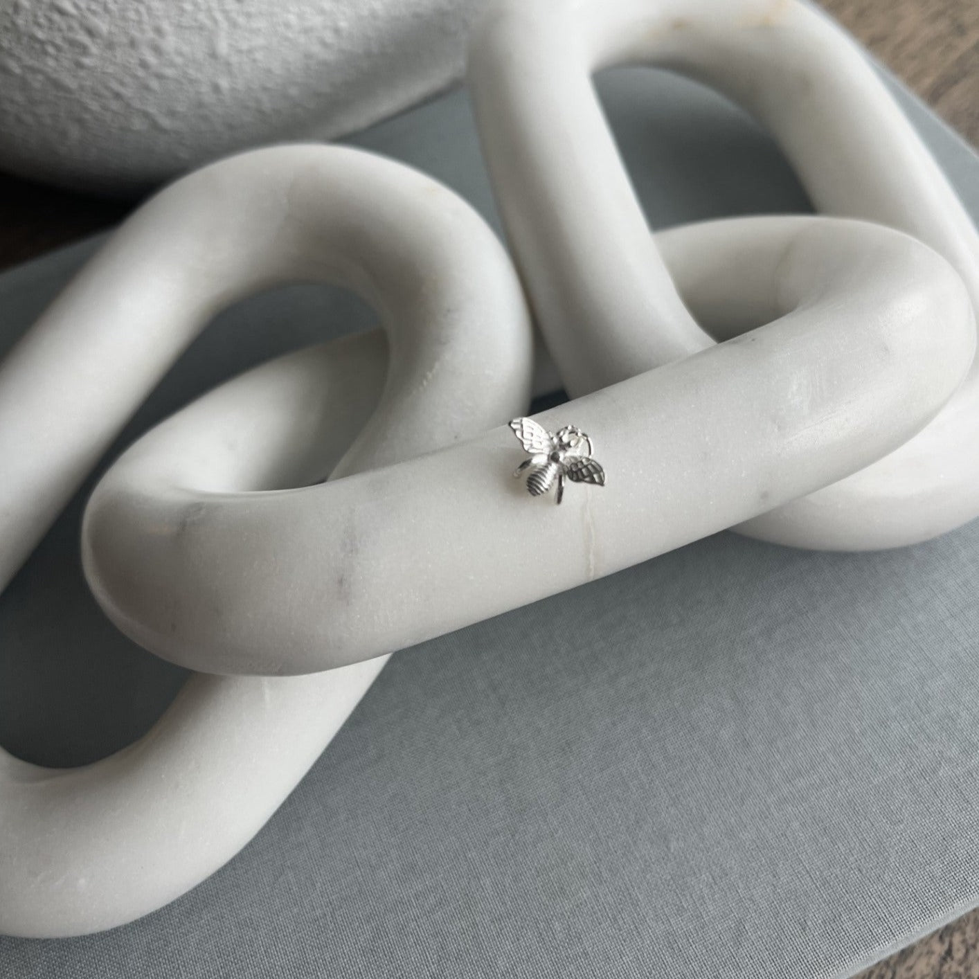 Sterling Silver Bee Charm
