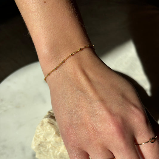 Gold Filled Satellite Bracelet