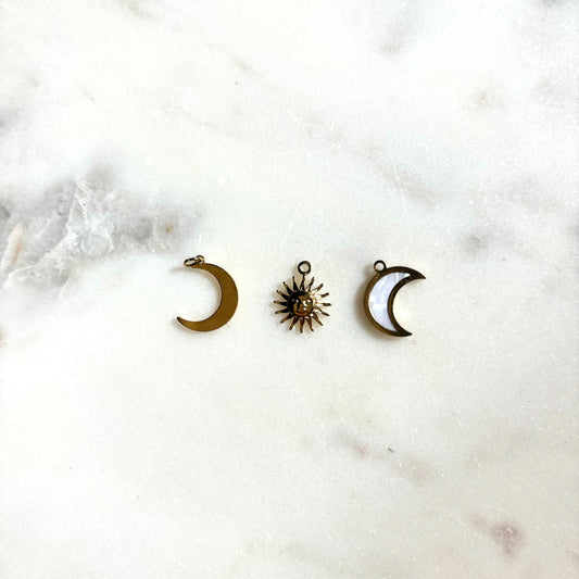 Sun and Moon Charms