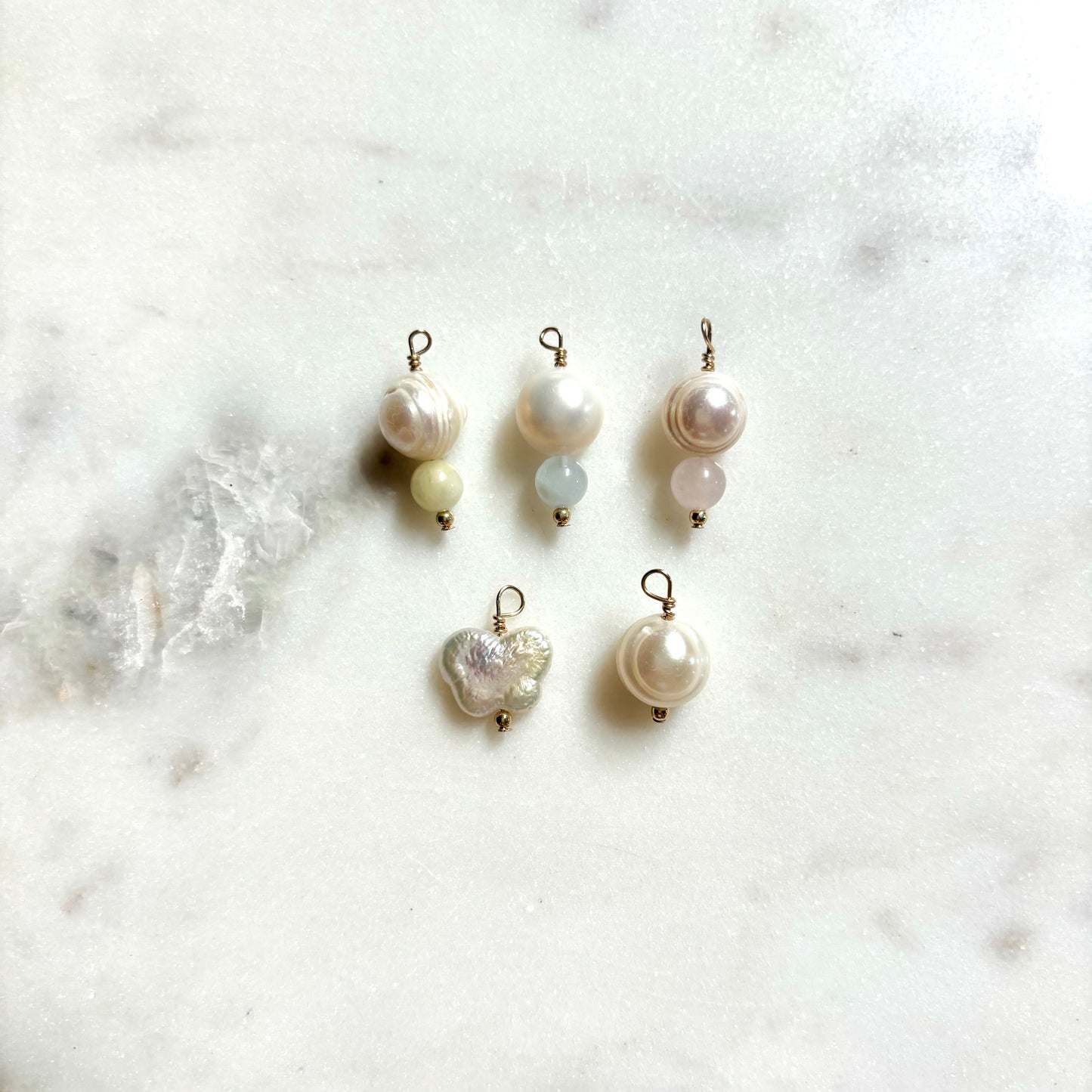 Hand Made Pearl Charms