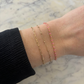 Baby Pink Gold Filled Paperclip Bracelet